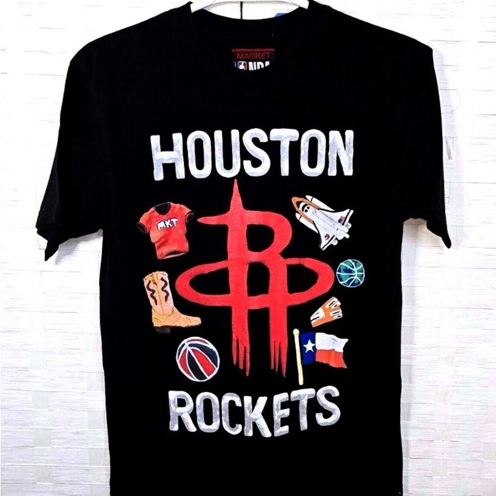 MARKET X NBA HOUSTON ROCKETS SHIRT SIZE MEDIUM